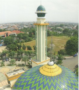 Atap Masjid Agung Al-Barkah
