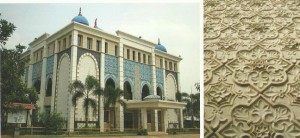 Keindahan masjid mahdy