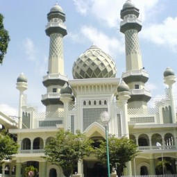 masjid agung jami' malang depan