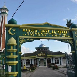 masjid jami al anwar lampung
